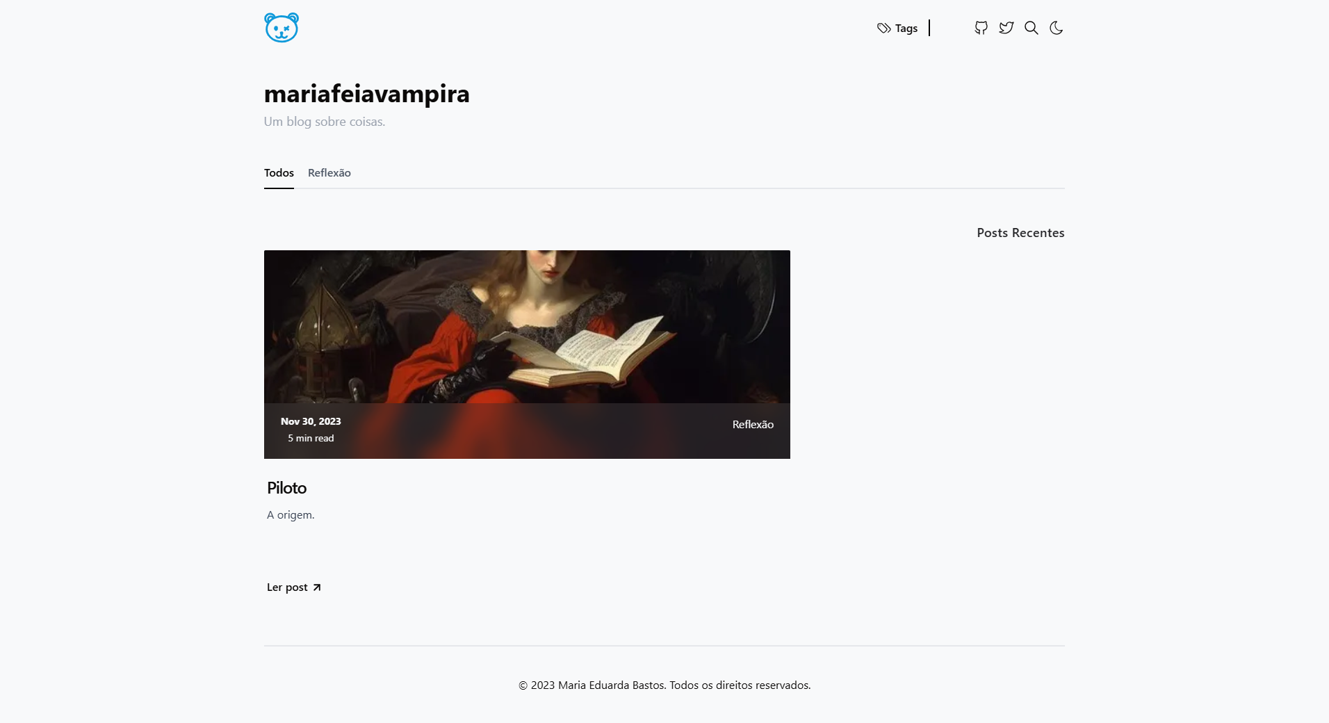 Personal Blog - Astro and TinyCMS Integrated
